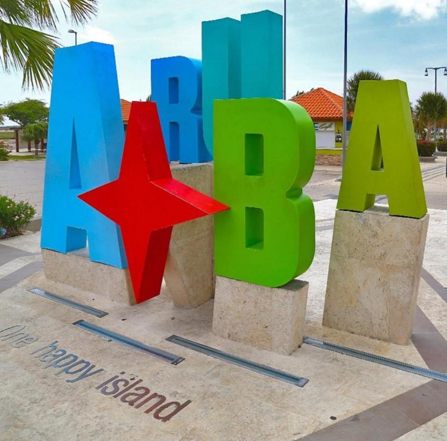 Aruba Smart Apartments Palm Beach Buitenkant foto